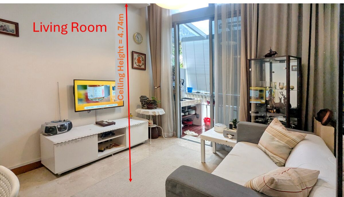 Woodhaven loft condo for sale Living Room