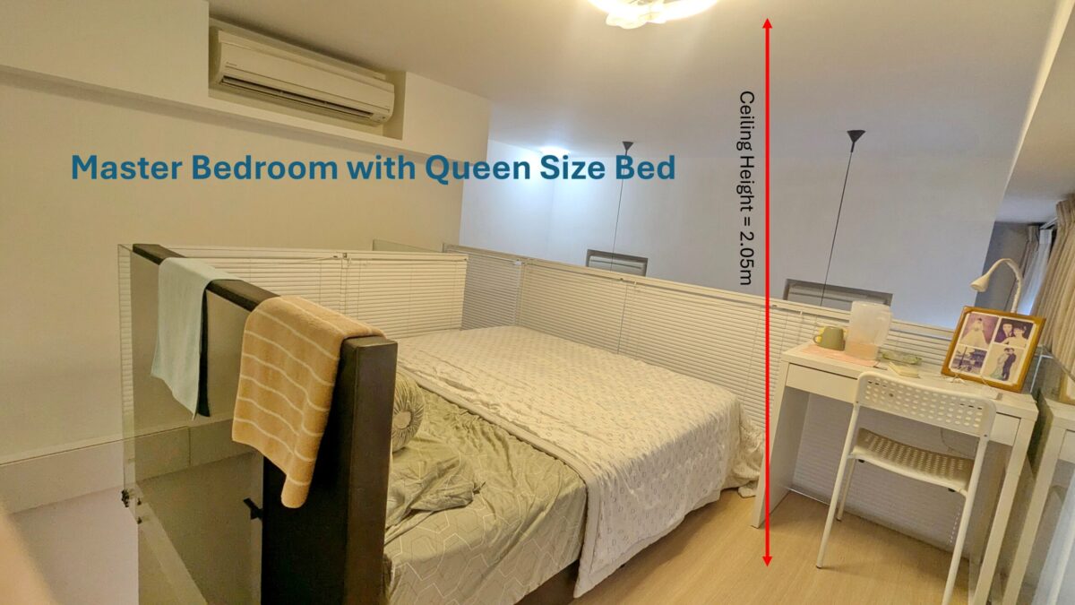 Woodhaven loft condo for sale Master Bedroom